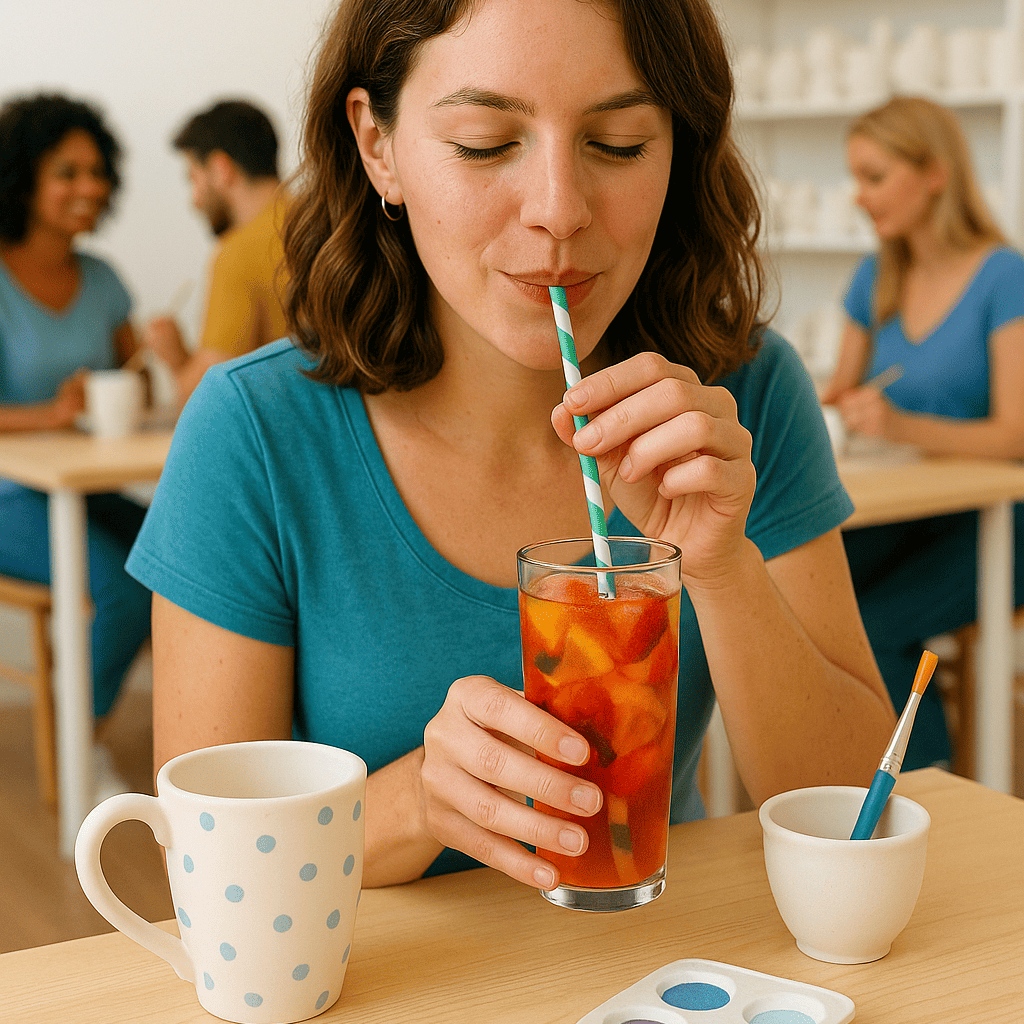 Image boissons et gourmandises